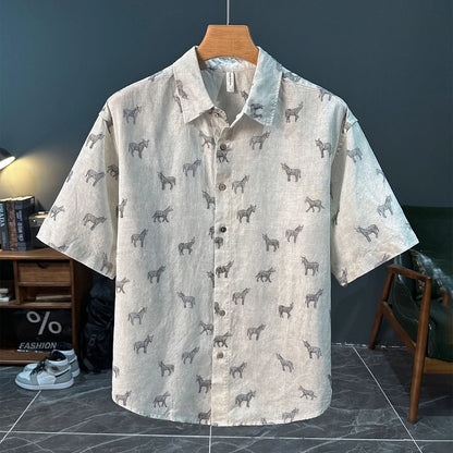 Zebra Print Shirt