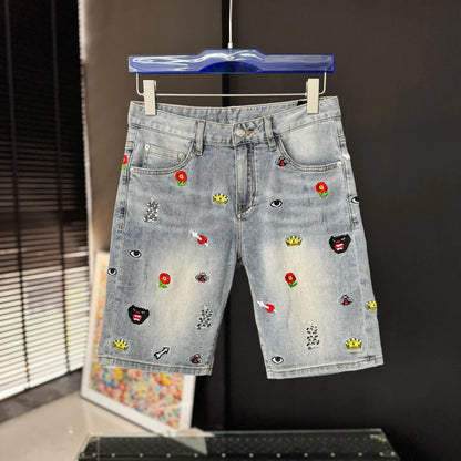 Cartoon Pattern Shorts