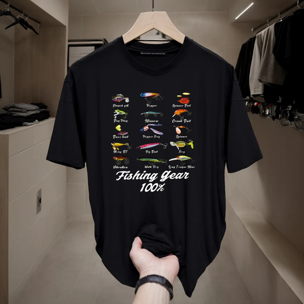 Lure Bait Pattern T-shirt