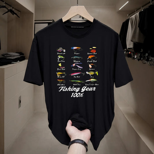 Lure Bait Pattern T-shirt