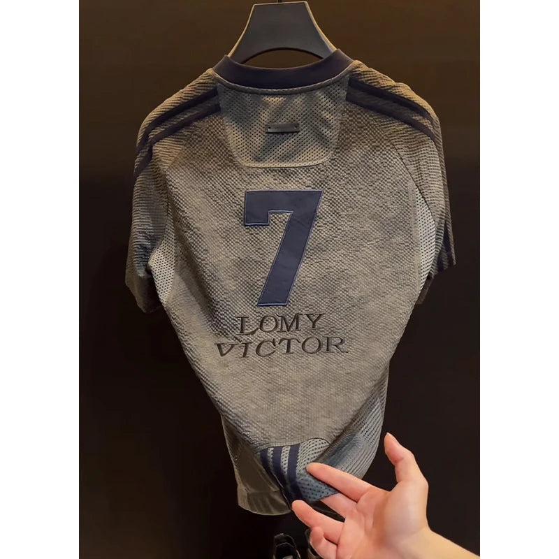 Number 7 Mesh T-Shirt