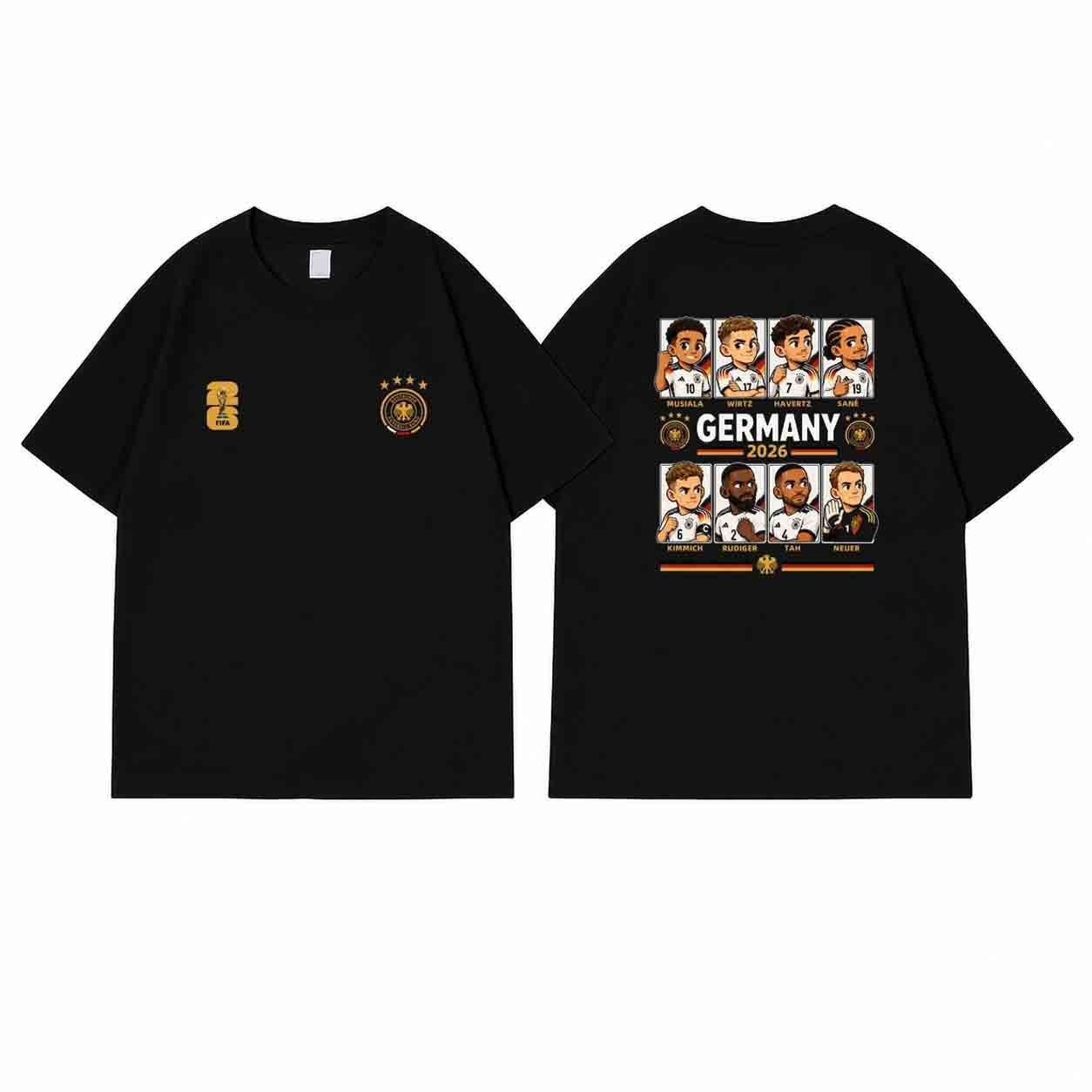 Cartoon Football Team T-Shirt