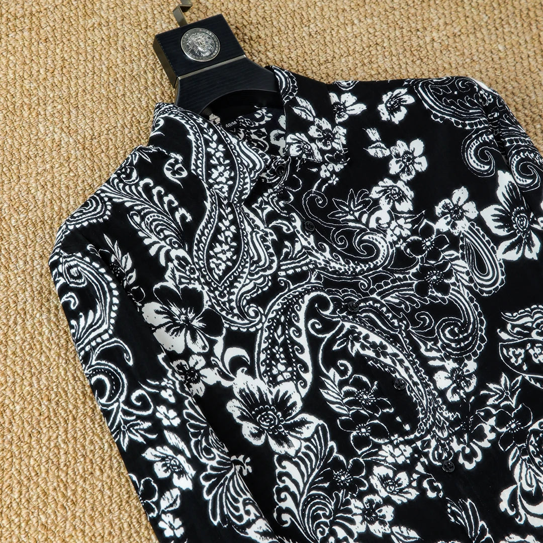 Flower Bush Print Shirt