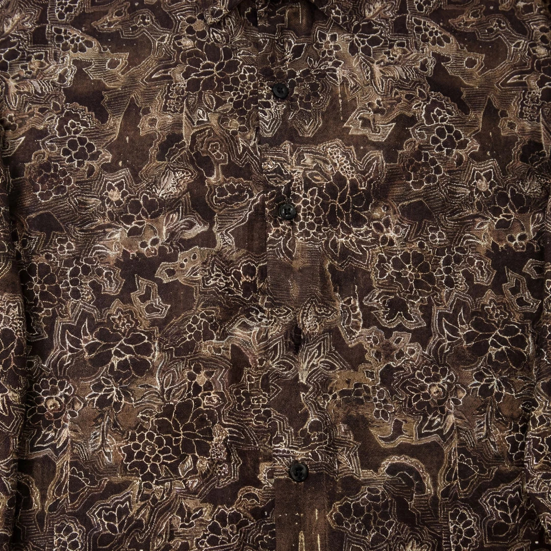 Premium Floral Emboss Texture Shirt