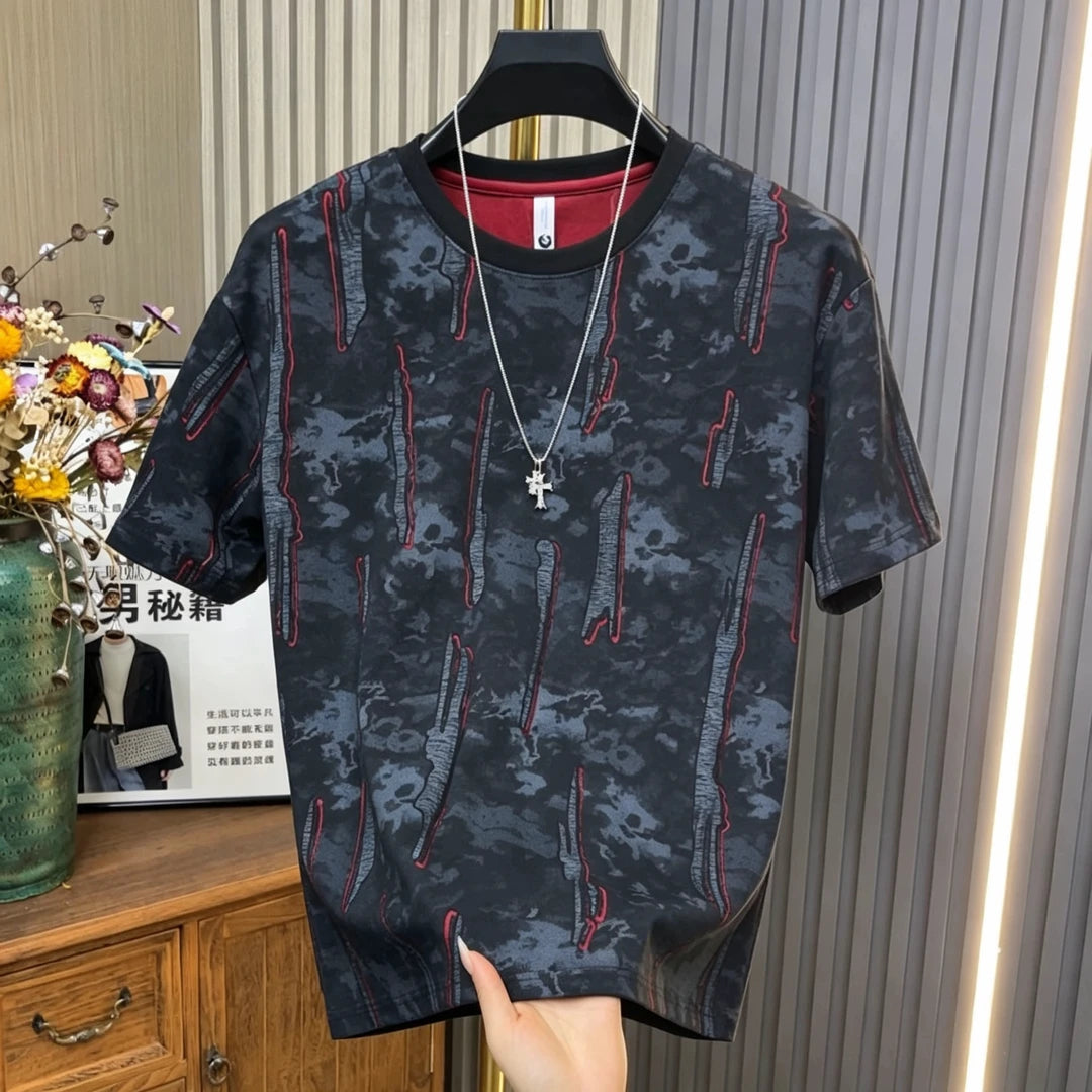 Ripple Pattern T-shirt