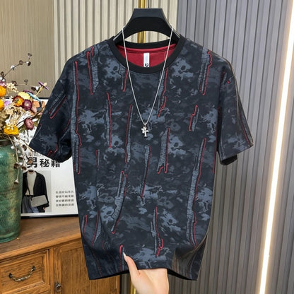Ripple Pattern T-shirt