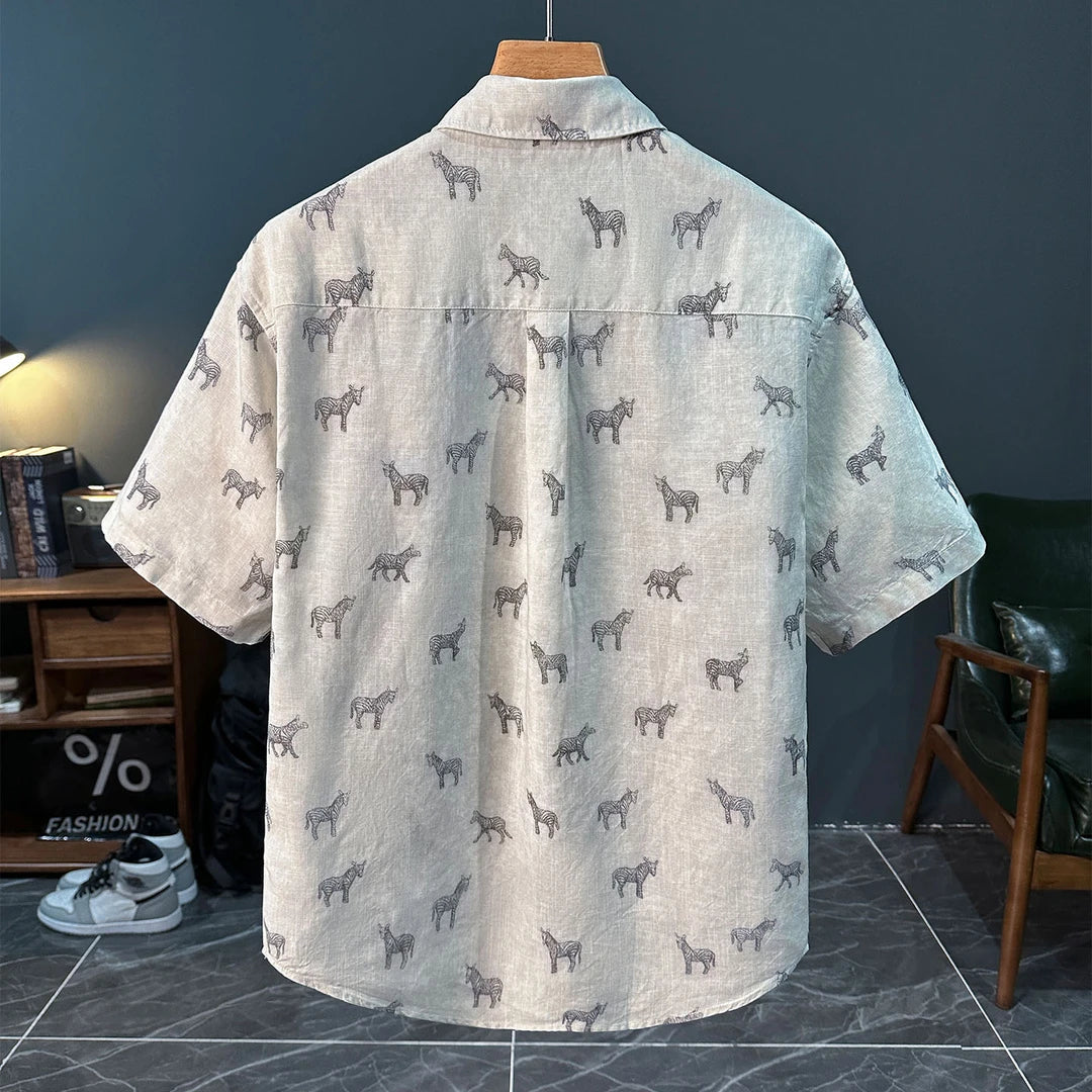 Zebra Print Shirt
