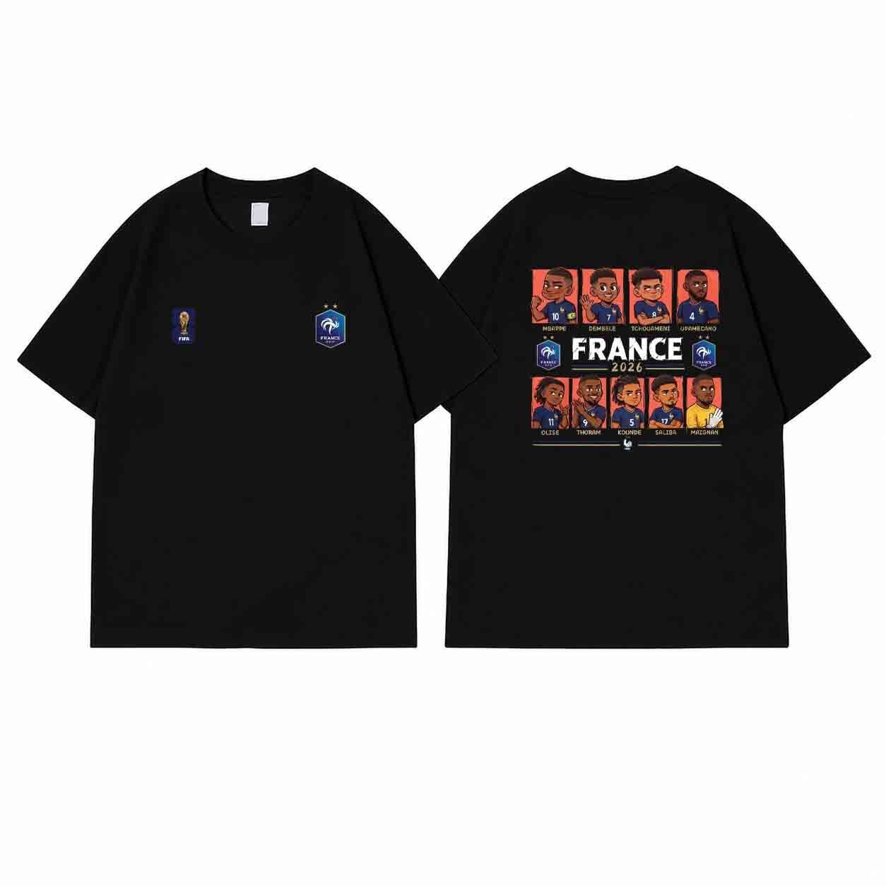 Cartoon Football Team T-Shirt