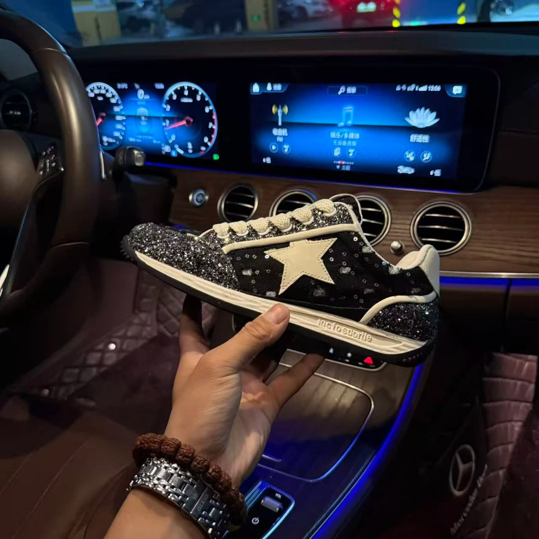Star Sequin Sneakers