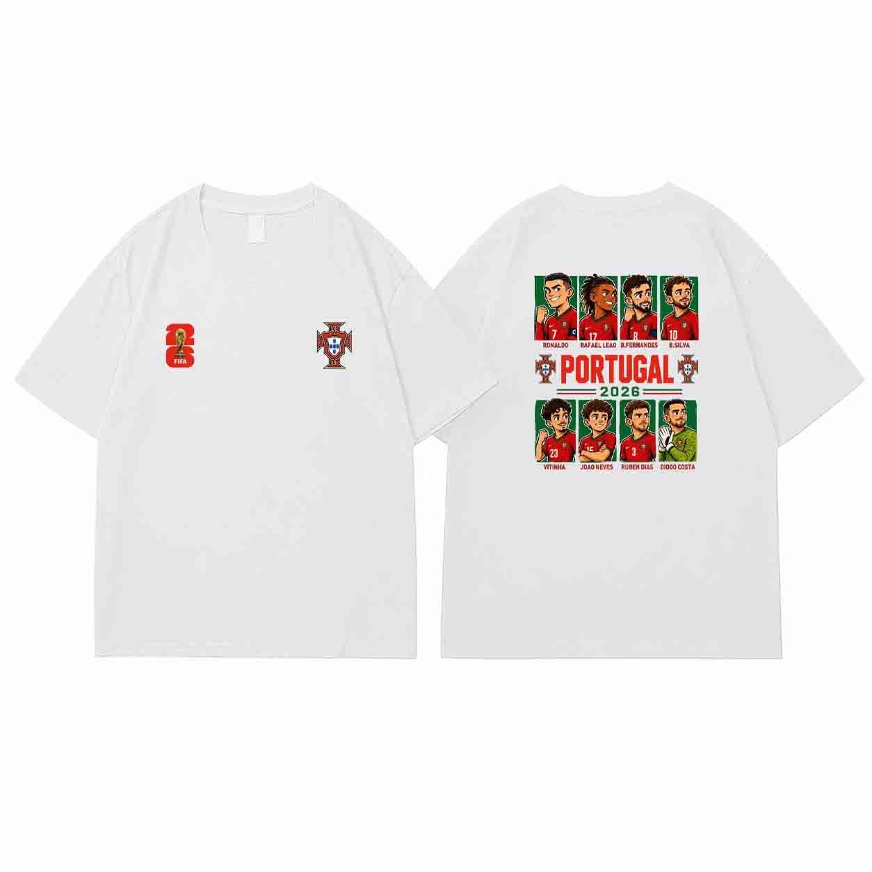 Cartoon Football Team T-Shirt