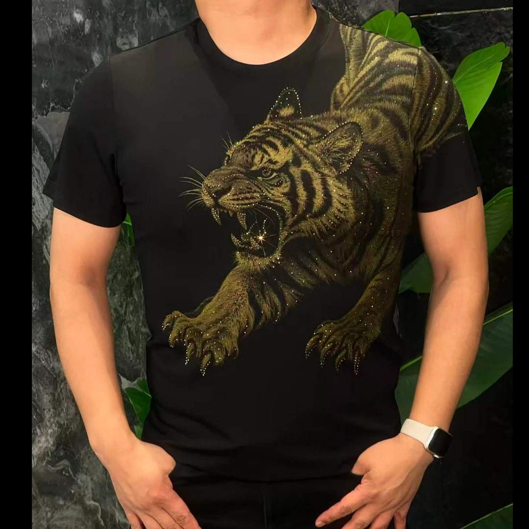 Fierce Tiger Descending Mountain T-Shirt