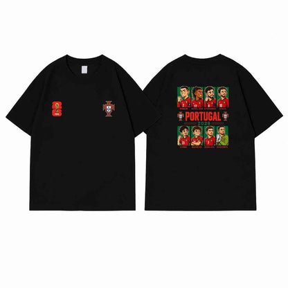 Cartoon Football Team T-Shirt
