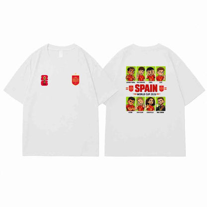 Cartoon Football Team T-Shirt