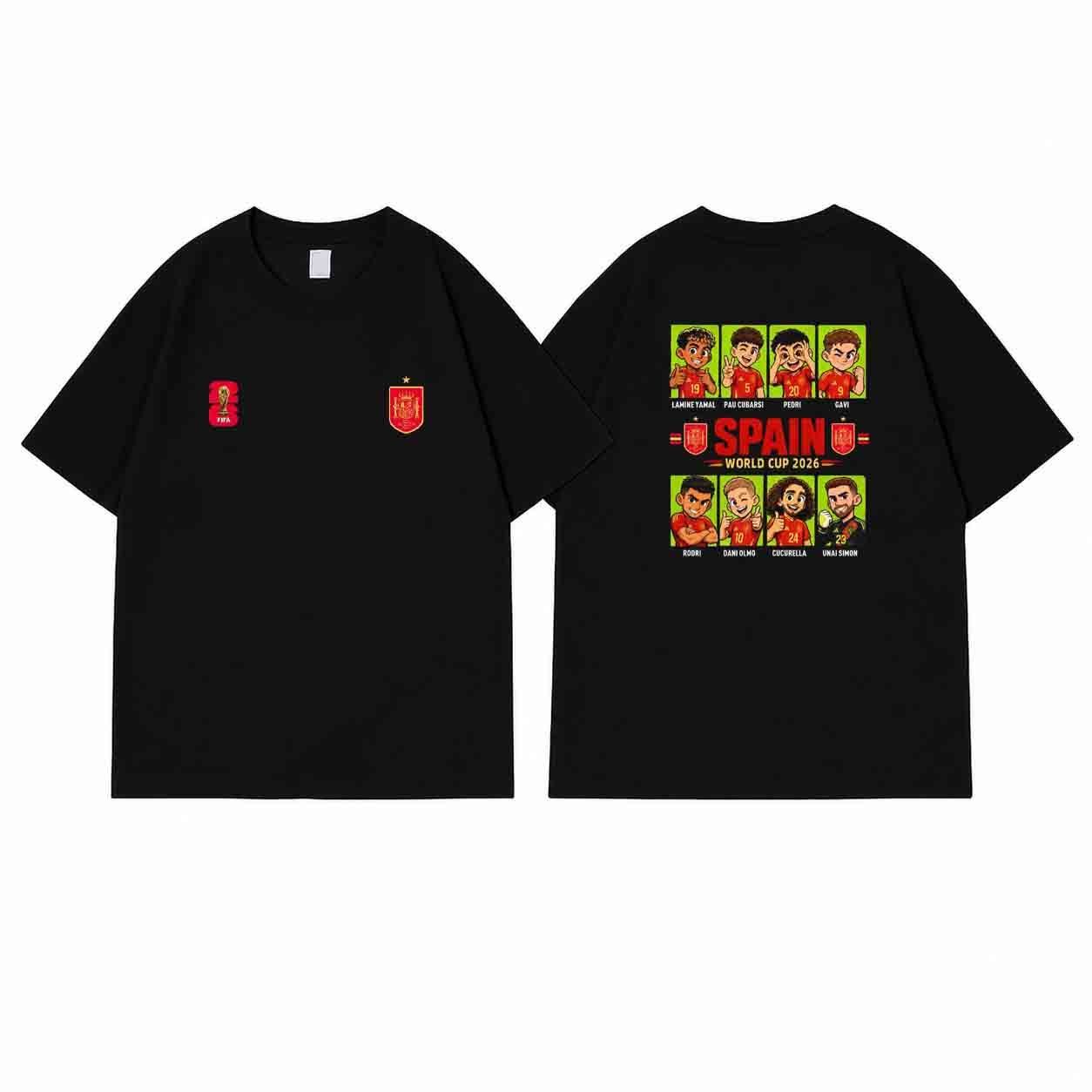 Cartoon Football Team T-Shirt