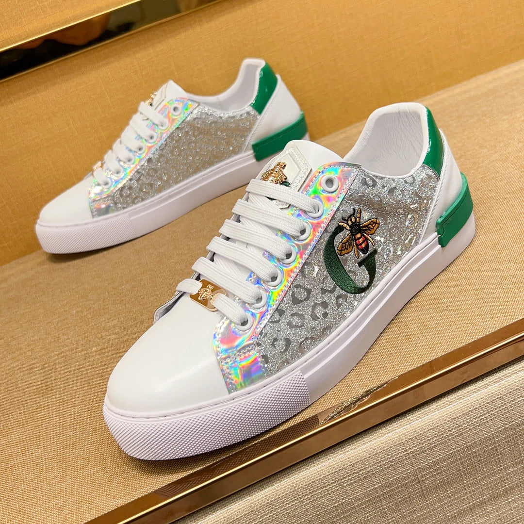 Luxury Bee Laser Finish Skate Shoes
