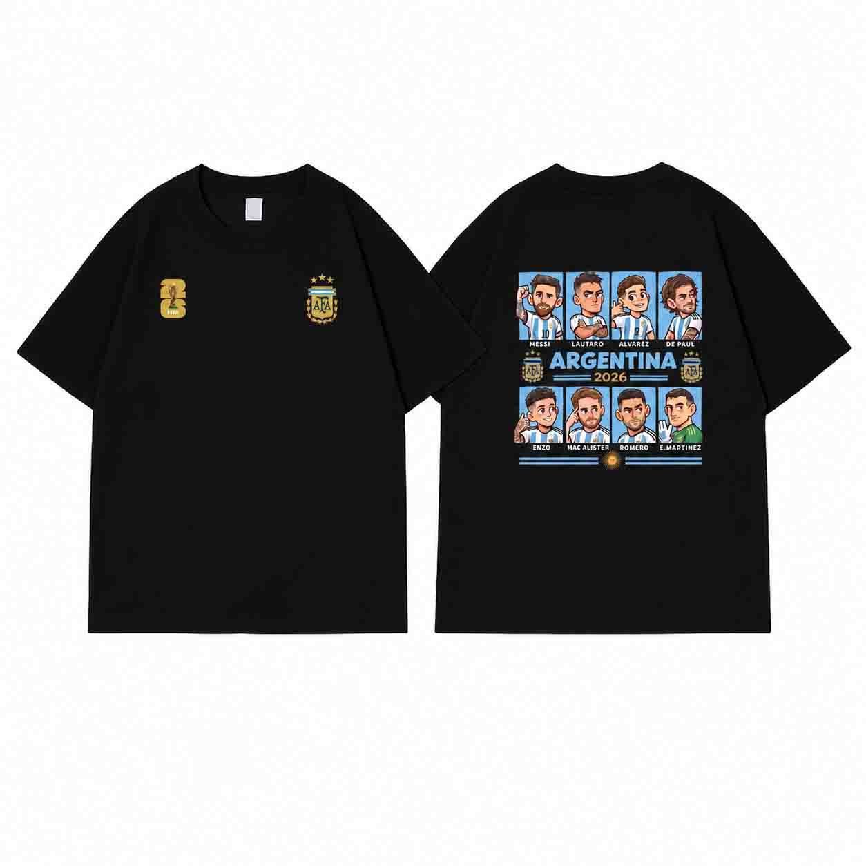 Cartoon Football Team T-Shirt
