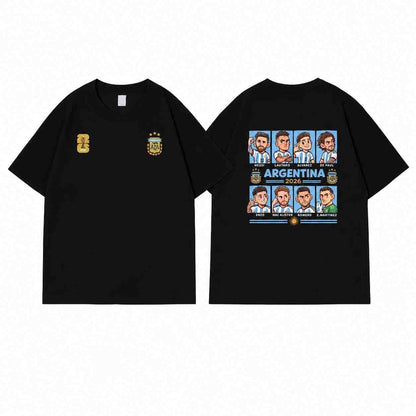 Cartoon Football Team T-Shirt