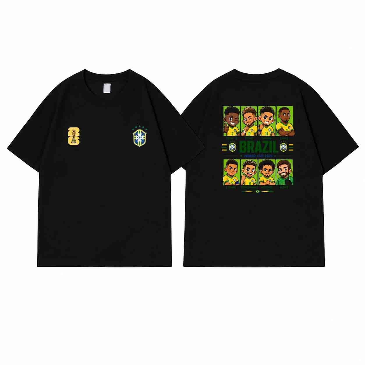 Cartoon Football Team T-Shirt