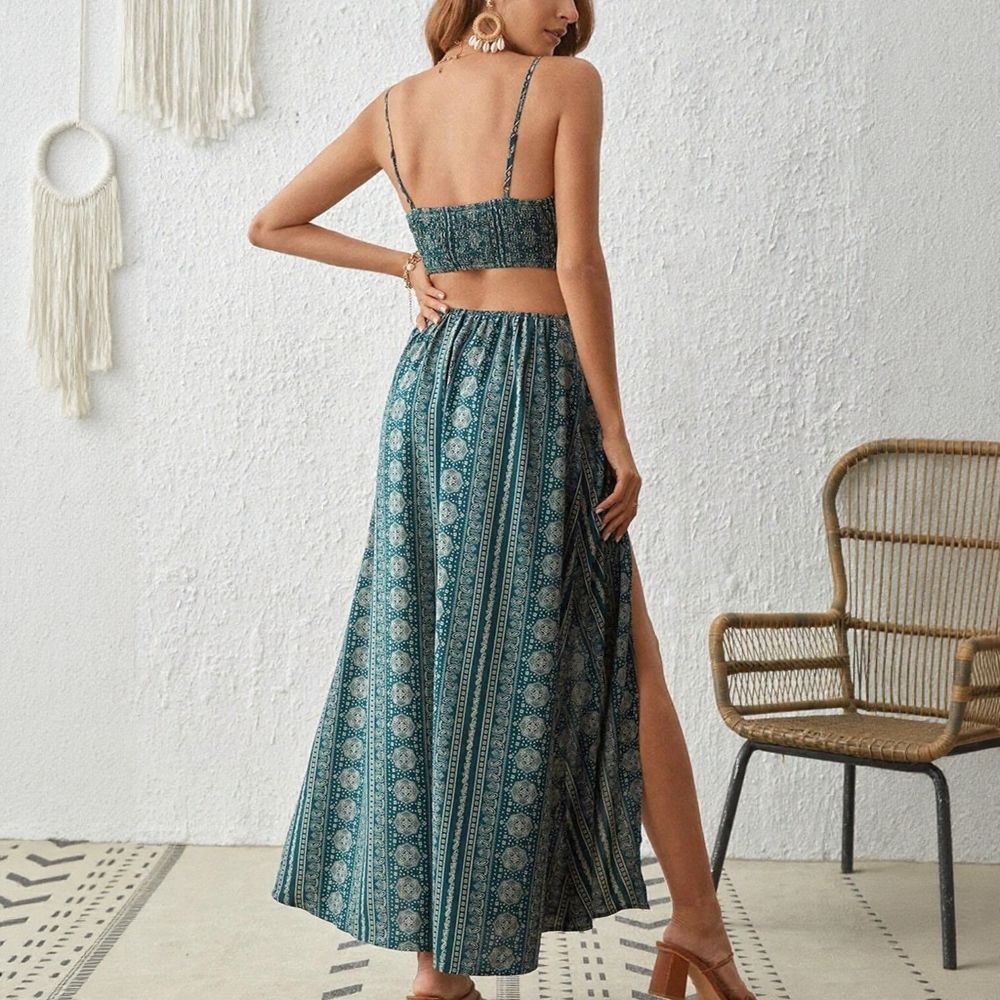Retro floral dress