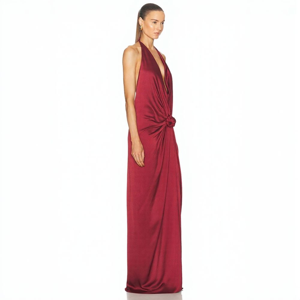 halter neck dress