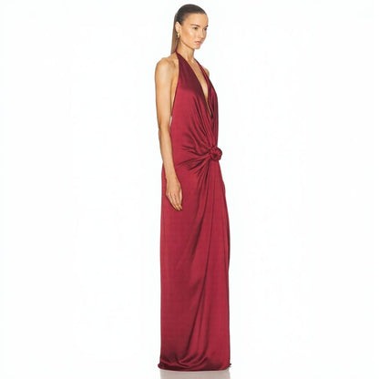 halter neck dress