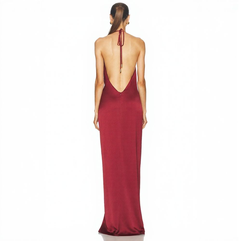 halter neck dress