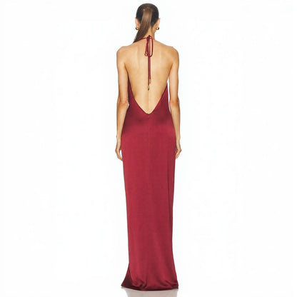 halter neck dress