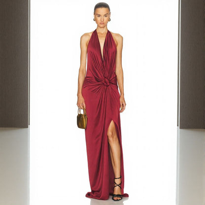 halter neck dress