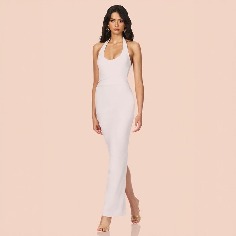 Halter Backless Dress
