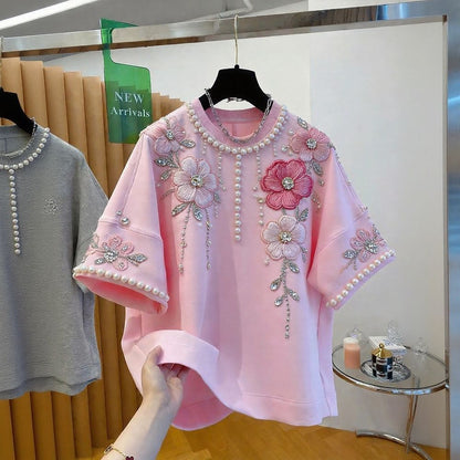 Artisan Beaded Statement Top