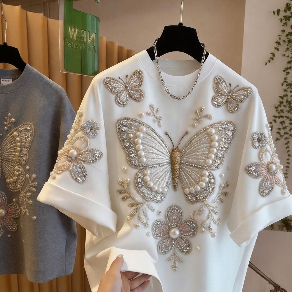 Artisan Beaded Statement Top