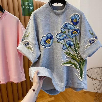 Artisan Beaded Statement Top