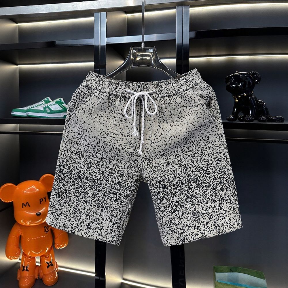 Spot Pattern Five-Point Shorts