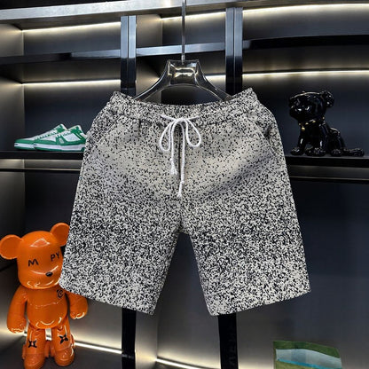 Spot Pattern Five-Point Shorts