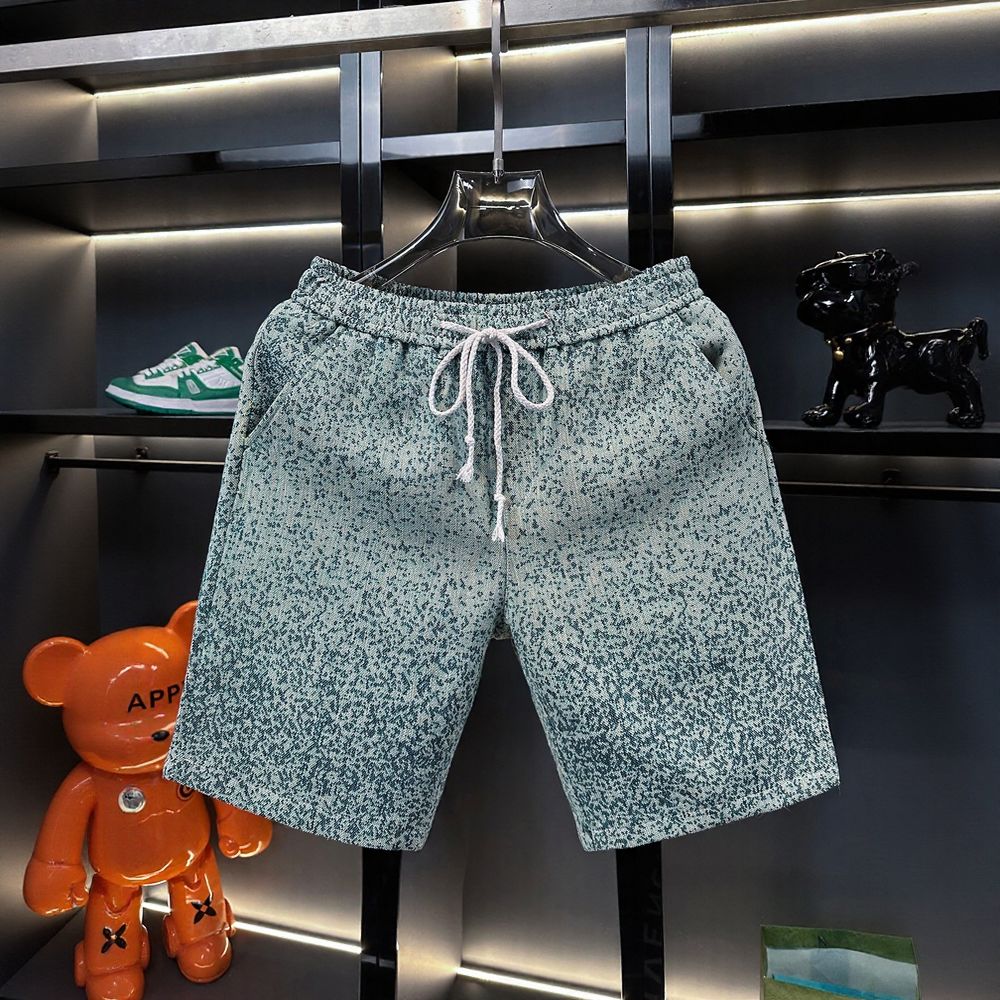 Spot Pattern Five-Point Shorts