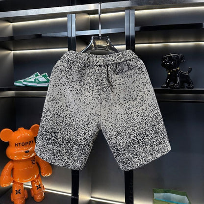Spot Pattern Five-Point Shorts