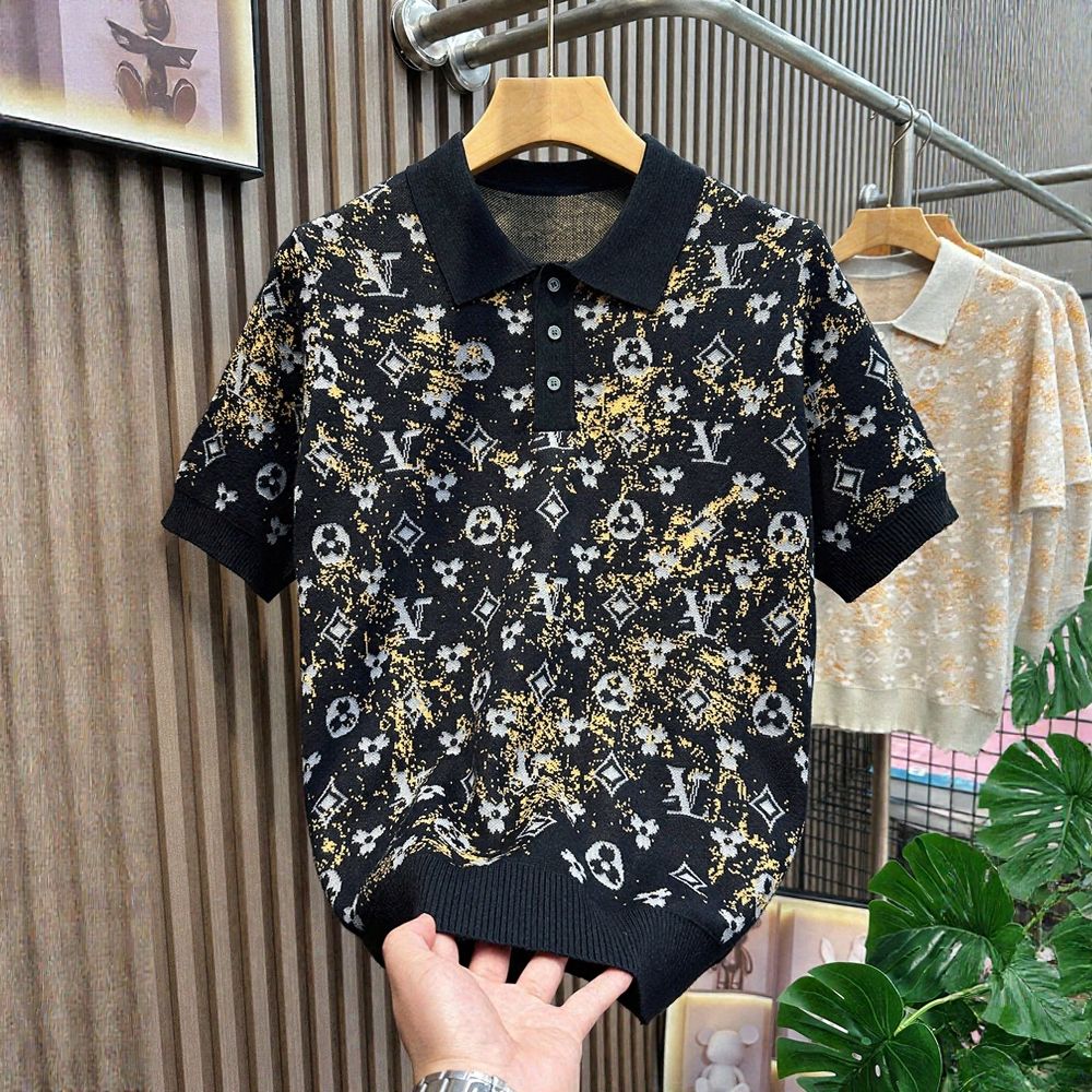 Clover Knit Luxury Polo Shirt