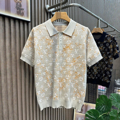 Clover Knit Luxury Polo Shirt