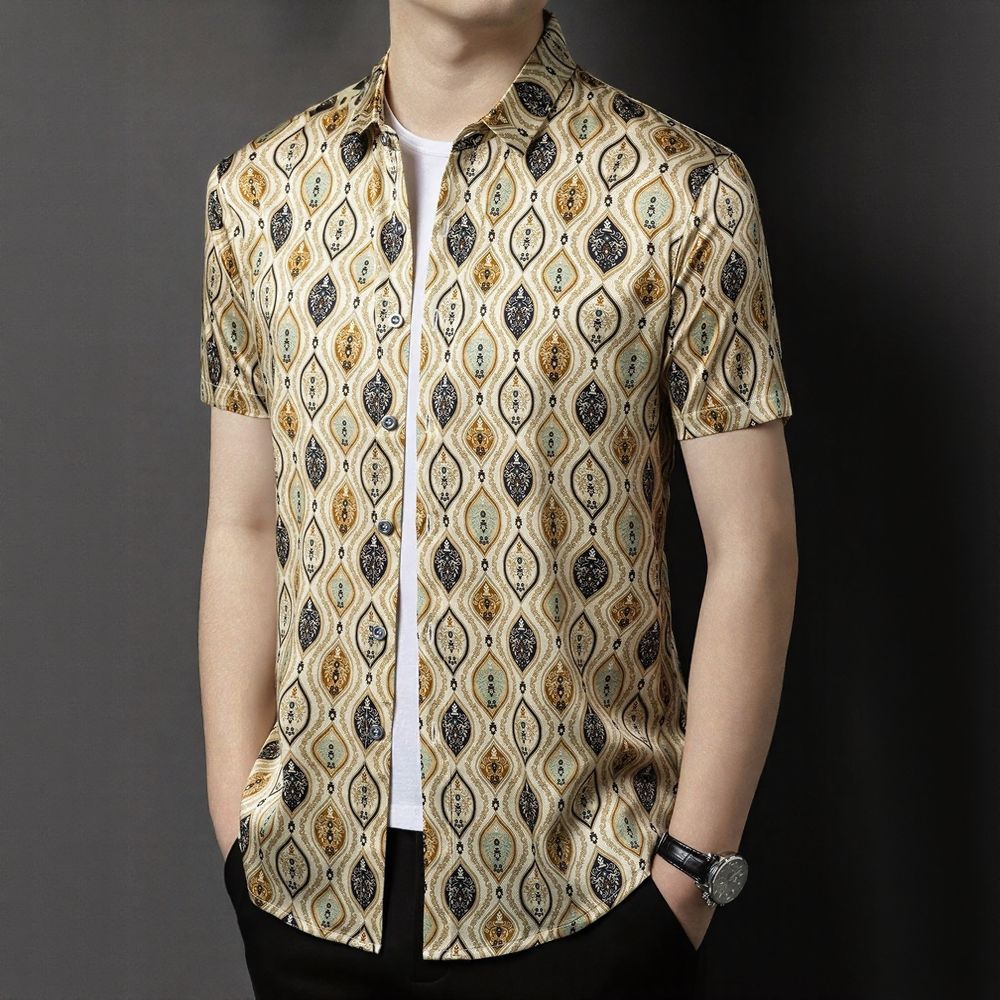 Golden Luxury Business Shirt