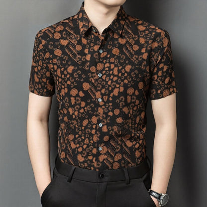 Leaf Pattern Luxury Shirt