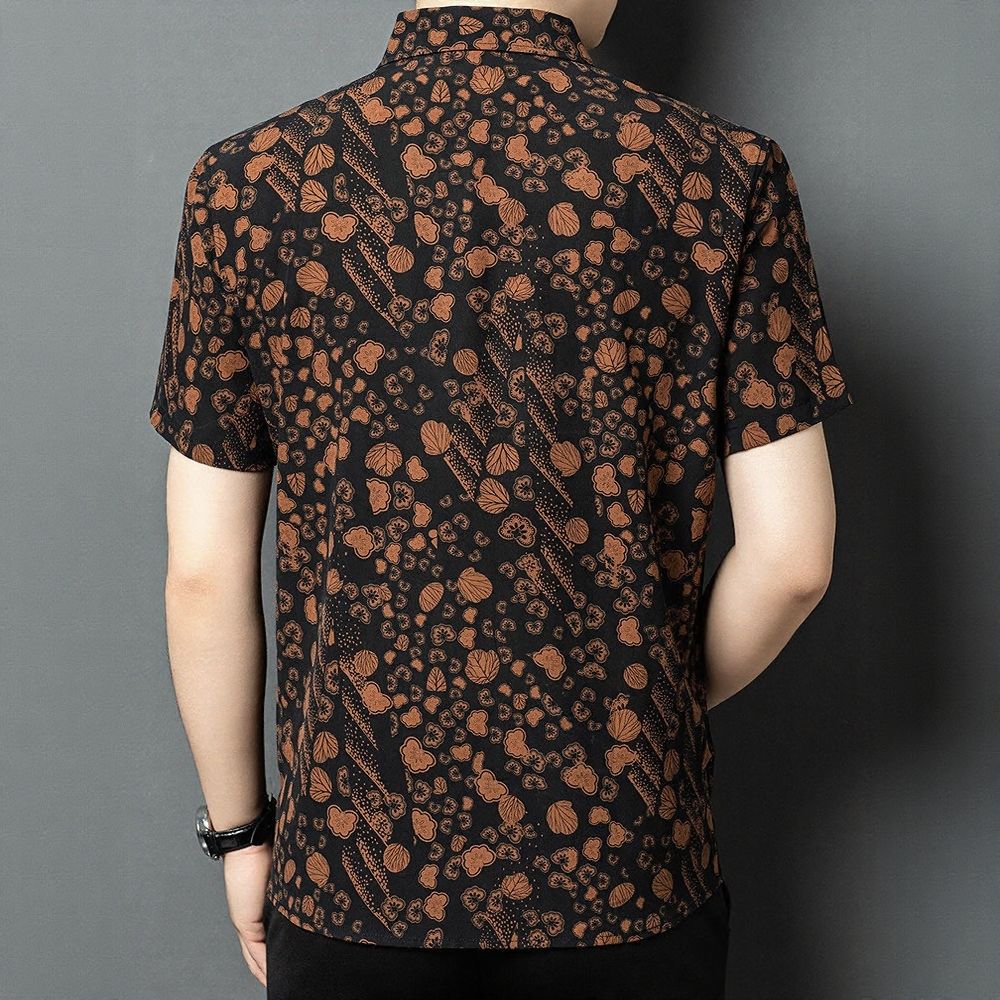 Leaf Pattern Luxury Shirt