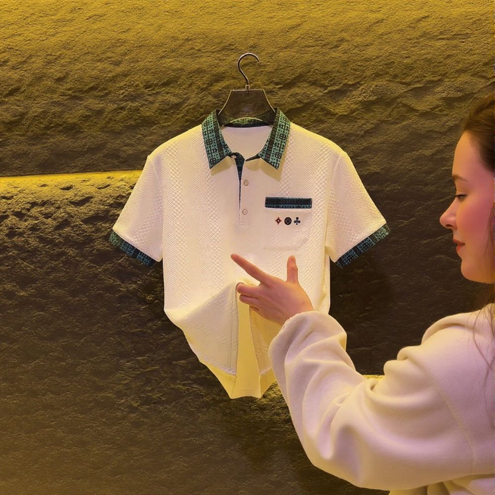 Green Collar Luxury Polo Shirt