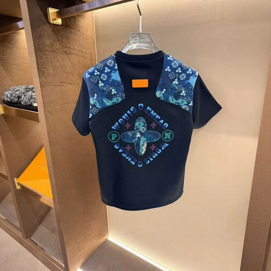 Clover Patchwork T‑Shirt & Shorts Set