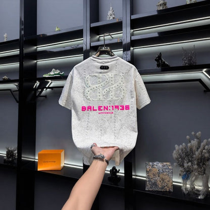 Nail‑Inspired Distressed T‑Shirt