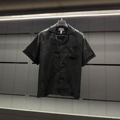 High-end Chinese Dragon Mythical Creature Subtle Pattern Shirt