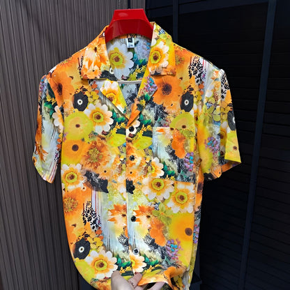 Sunflower Print Shirt
