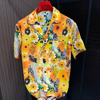 Sunflower Print Shirt