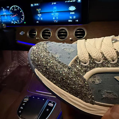 Star Sequin Sneakers