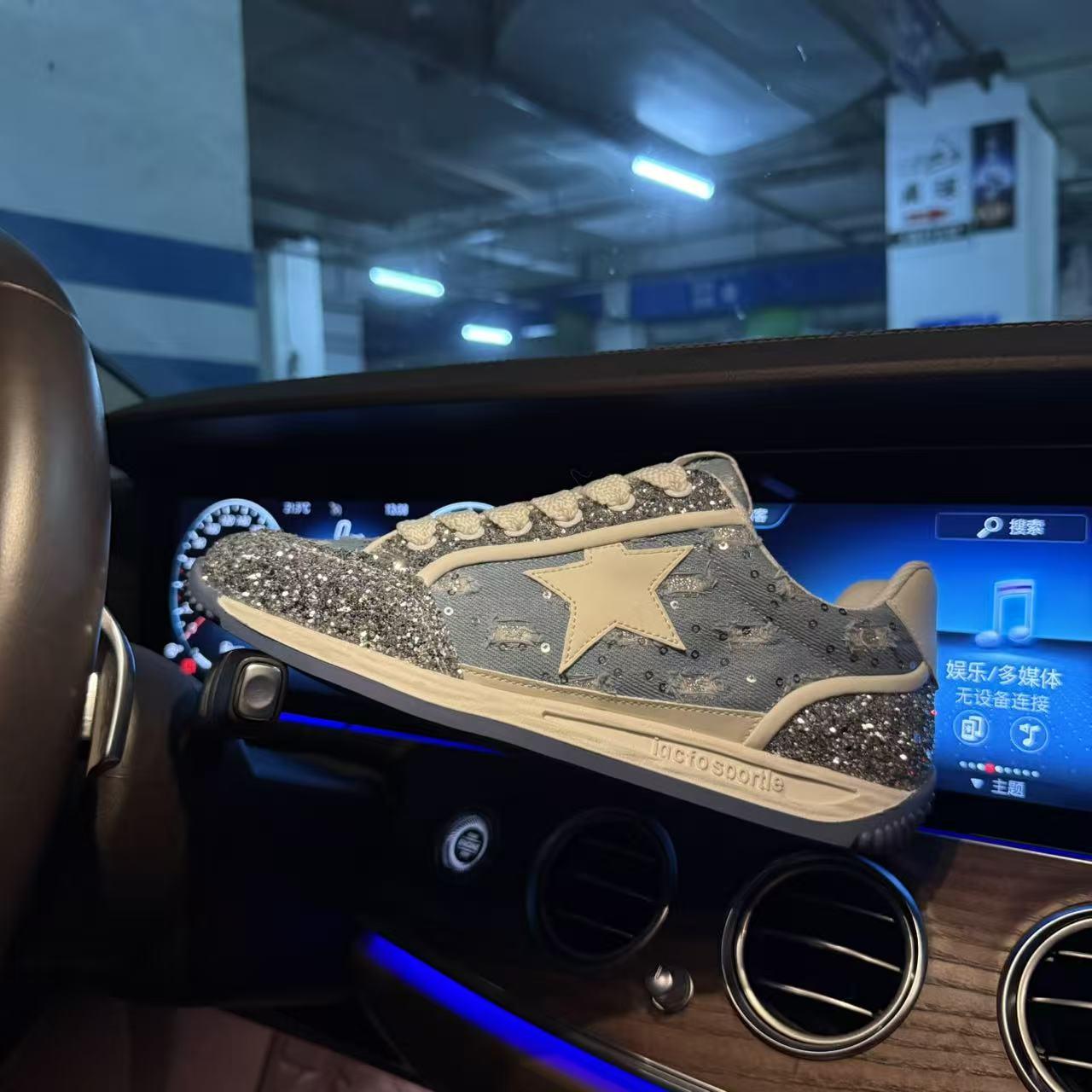 Star Sequin Sneakers