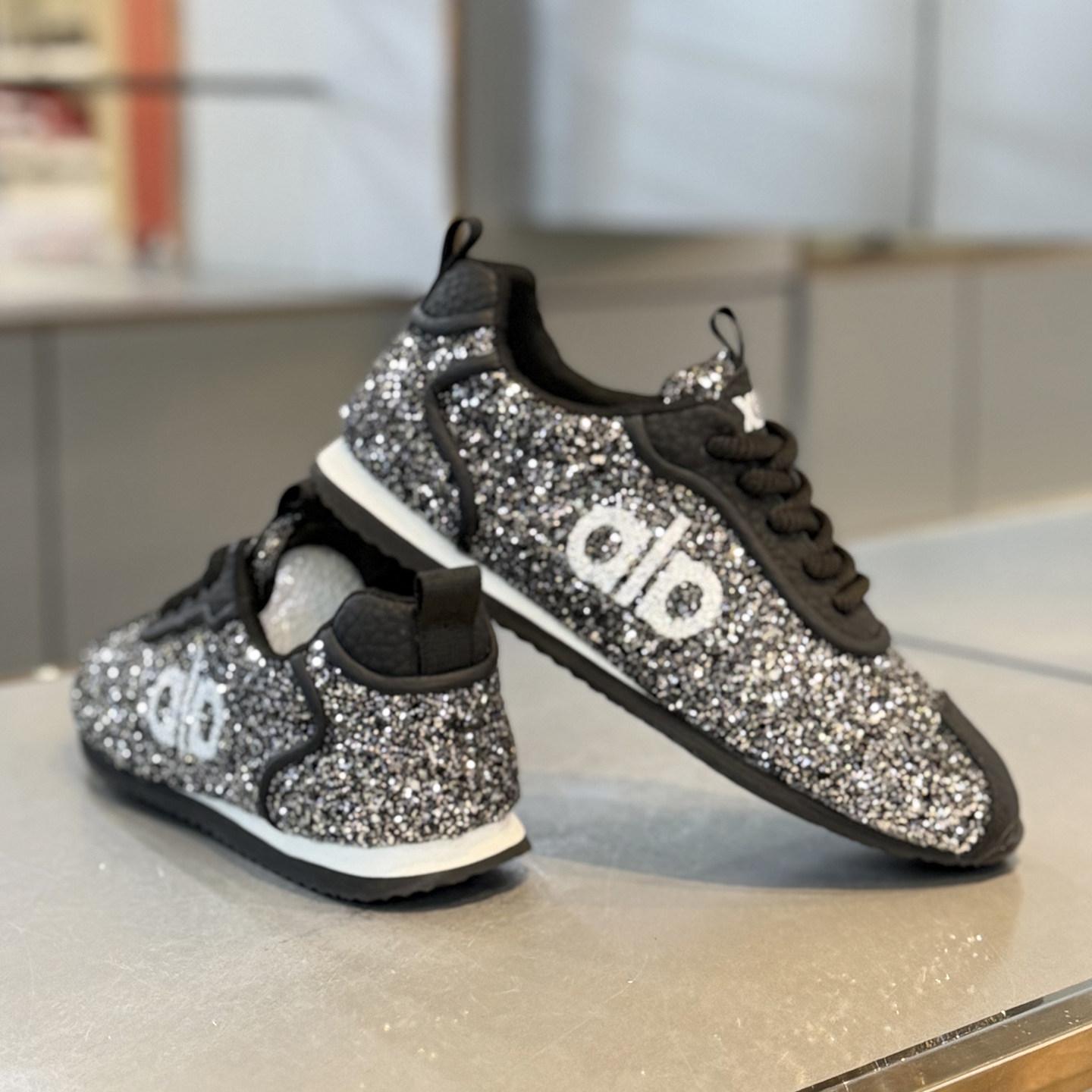 Glam Sequin Sneakers